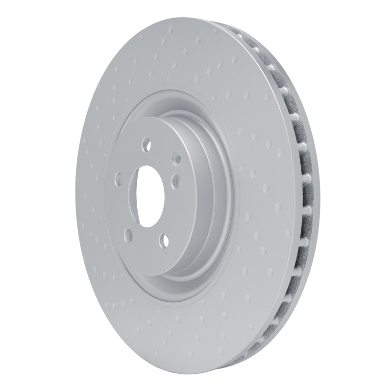 Mercedes-Benz S63 AMG Brake Rotor (1) - Front - R1 Concepts - Carbon Alloy GeoMET Dimpled - `07-`14